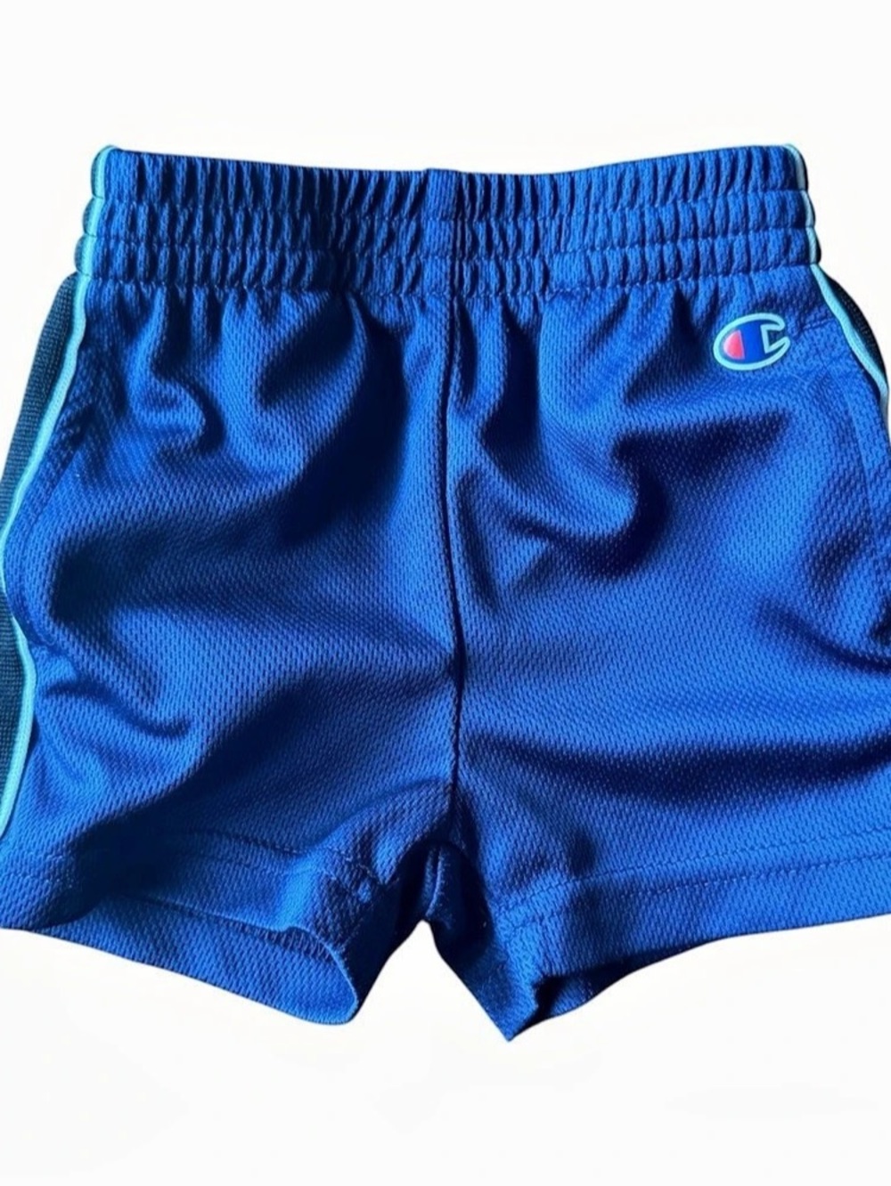 Champion Infant Mesh Athletic Shorts Blue Baby 9-12M